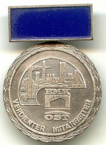 Ddr medaille bmk ost - ddr,