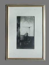 Alte  Lithographie Druck ? - Abstrakt  mit Rahmen