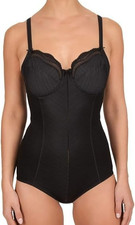 Felina Modern Weftloc Body mit Bügel - Schwarz Ungepolstert Body Neu