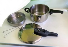 🇩🇪 SILIT-Schnellkochtopf Sicomatic“T-PLUS“ 4,5l. Voll funktions.Guten Zustand.