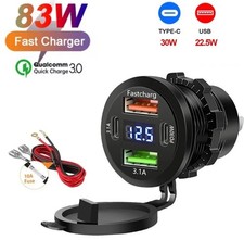 12V QC 3.0 PD USB Auto KFZ