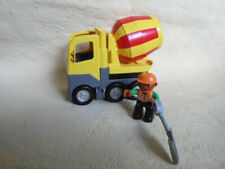 LEGO DUPLO BETONMISCHER Baustelle + Figur