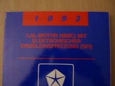 Werkstatthandbuch Systemdiagnose Motor 3,0L SFI Dodge Plymouth Chrysler 1993
