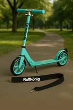 Rollkönig Cityscooter , Türkis – Tretroller für Kinder & Erwachsene (wie neu)