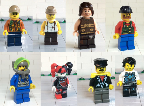 Lego figur minifig adventure - lego,