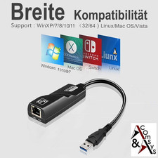 Adapter USB 3.0 auf Gigabit