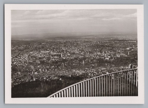 Stuttgart 1958 blick vom - blick,