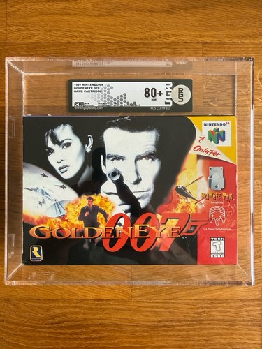 Goldeneye first print n64 - print,
