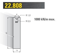 Amada promecam ukb die - promecam, v8mm