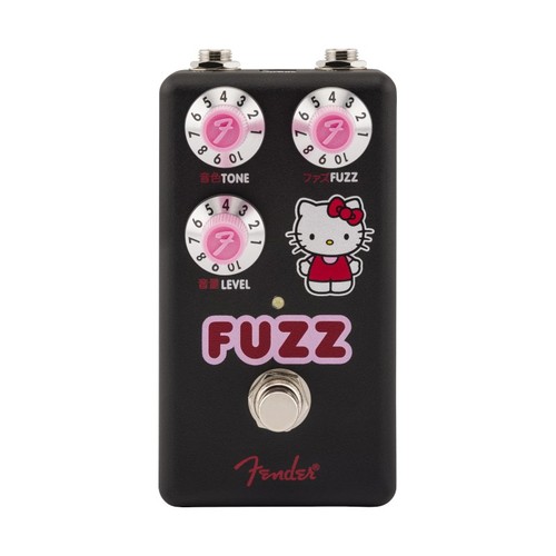Fender hello kitty black - hello,