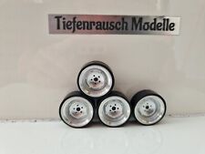 1:18 Echt Alu Felgen in Stahlfelgen Optik  Audi VW Mercedes Opel BMW Tuning