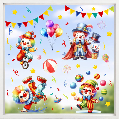 Fensterbilder karneval 4 - fensterbilder,