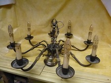 Kronleuchter, Deckenlampe, 8 Arme, ca. 75 cm Durchmesser, Die Leuchtmittel geh