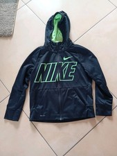Nike Dri Fit Kinder Training Jacke Schwarz Gr 146