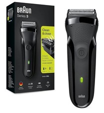 Braun Series 3 Elektrorasierer Herren, Rasierapparat mit 3 Flexiblen Klingen