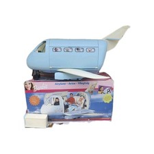 Barbie blaues Flugzeug Jumbo