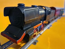 Modellbahn - Blech-Eisenbahn - antik - Spur 0 - Uhrwerksantrieb -funktioniert