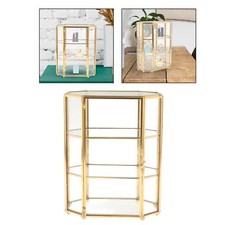 Goldene Vintage   Glas Schmuck