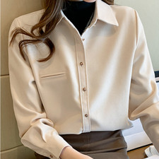Damen Kord Hemd Bluse
