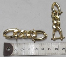 Zierkette, Schuhschmuck, 2 Stück  #1675#