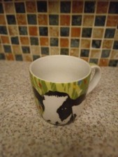 MILCHKUH KALB KINDERMILCHBECHER PORZELLAN 7,5 CM DURCHMESSER X 8 CM HOCH MADE IN HOLLAND