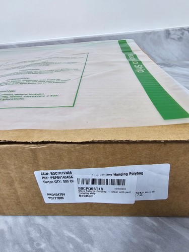 500 durchsichtige polybeutel - 500,