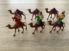 KRIPPENFIGUREN Konvolut NARDY ITALY 7 cm, 3 KÖNIGE