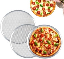 3er Set Pizzablech Pizzascreen