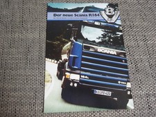 Scania R164 LKW Truck Prospekt