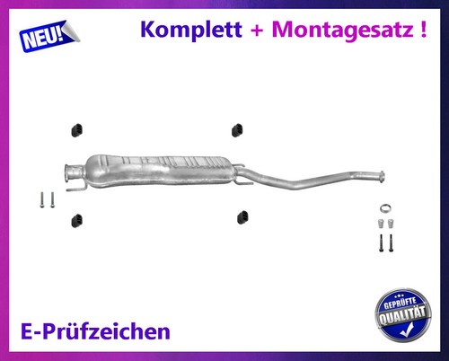Mittelschalldämpfer für opel - für,