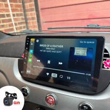 Für Fiat 500 2007-2015 2+32GB Android 14 Autoradio Apple CarPlay GPS Navi+Kamera