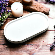 Ovale Silikon Tablett Form mit Rand, Gießform Untersetzer Silikonform