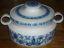 Ragout / Terrine + Deckel 1,4 L  KRONESTER BAVARIA   Zwiebelmuster Echt Kobalt 