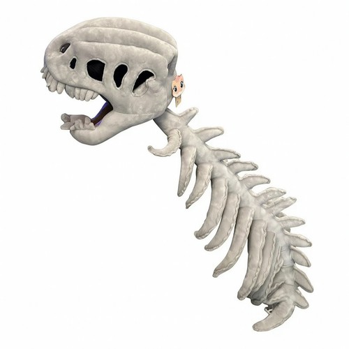 Dinosaurier-Skelett-Plüschkos