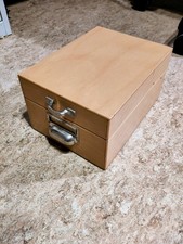 Karteikasten Holz A5 25cm x 18,5 x 13,5 cm