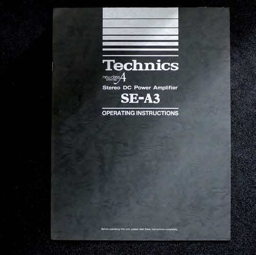Original technics power - technics,