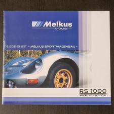 Melkus RS 1000 Prospekt
