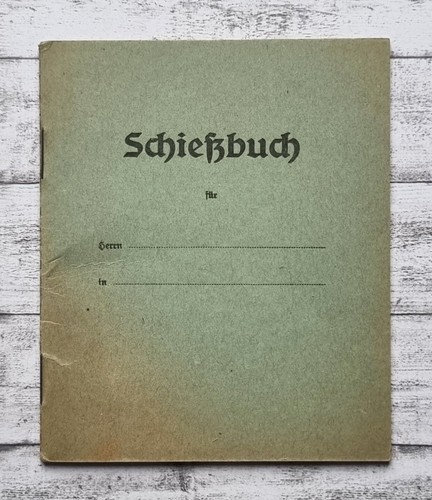 1933 schießbuch schützen - 1933,