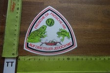 Alter Aufkleber Natur Tiere Tierschutz DEUTSCHER TIERSCHUTZBUND Frösche