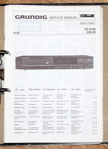 Grundig cd8150 original - cd8150,