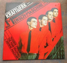 LP KRAFTWERK Die Mensch•Maschine, 1st GERMANY, Misprint, 1978, EX+/MINT-