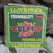 Single7"Lloyd Price..Personality/Stagger Lee  Siehe Foto Sammelaufgabe