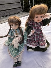 Puppen / Porzellanpuppen / Set / Sammlung / Liebhaber / + Zubehör 