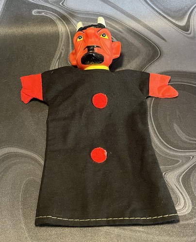 Ddr teufel handpuppe - teufel, vintage