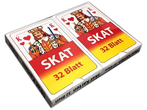 2x32 klassisches blatt skat - blatt,