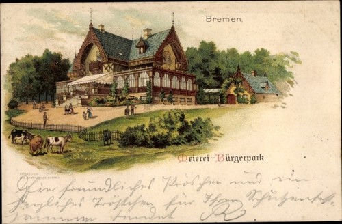 Litho hansestadt bremen - litho,