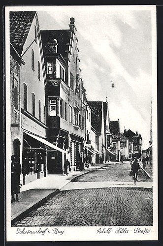 Ansichtskarte schwandorf - ansichtskarte,