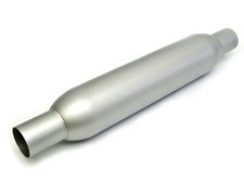 Sportauspuff Topf Ø 2,25'' = Ø 57mm Glaspack Jeep CJ YJ  Cherokee Wrangler + GMC