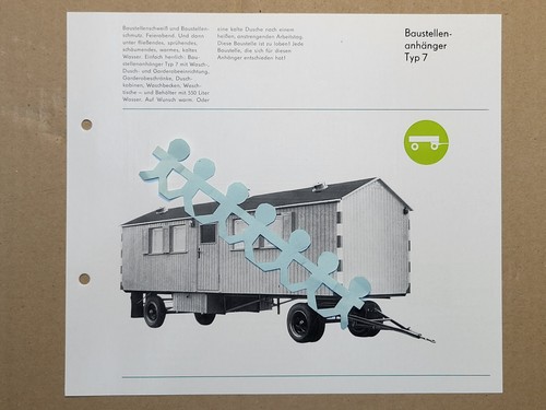 Baustellenanhänger bauwagen - baustellenanhänger,