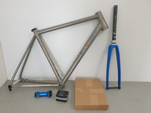 Passoni titanium frame - titanium,